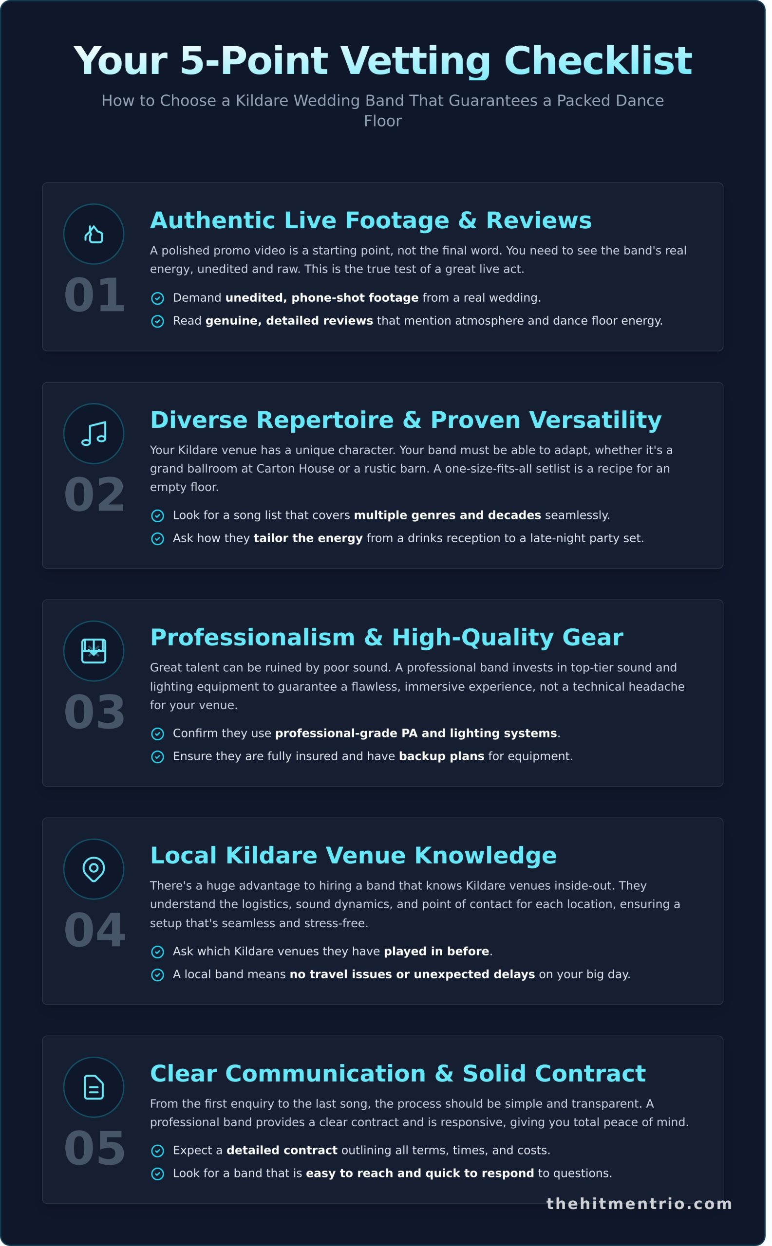 Wedding Bands Kildare: The Ultimate Guide for 2026 - Infographic