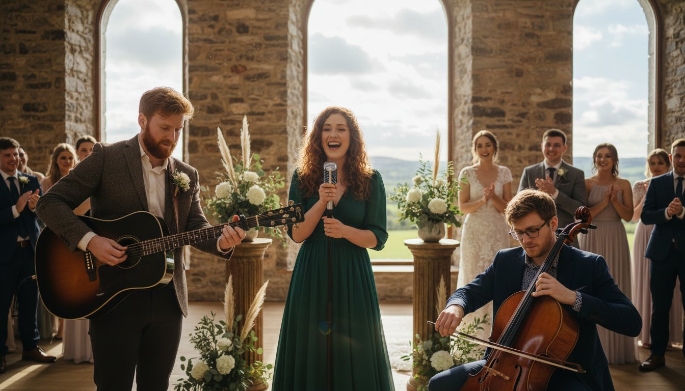 Read more about the article Wedding Ceremony Music Ireland: The Ultimate Guide to a Non-Cheesy Soundtrack