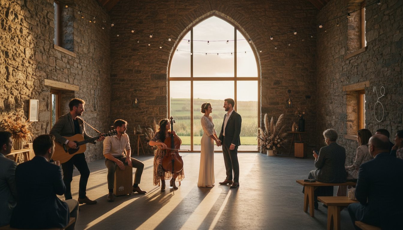 Read more about the article Wedding Ceremony Music: The Ultimate Guide to a Non-Cheesy Soundtrack in 2026