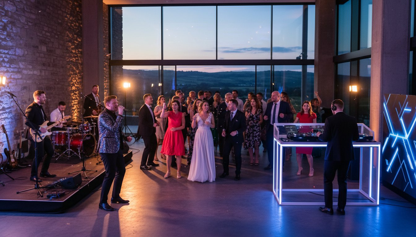 Read more about the article Band vs DJ for Wedding: The Ultimate 2026 Comparison Guide