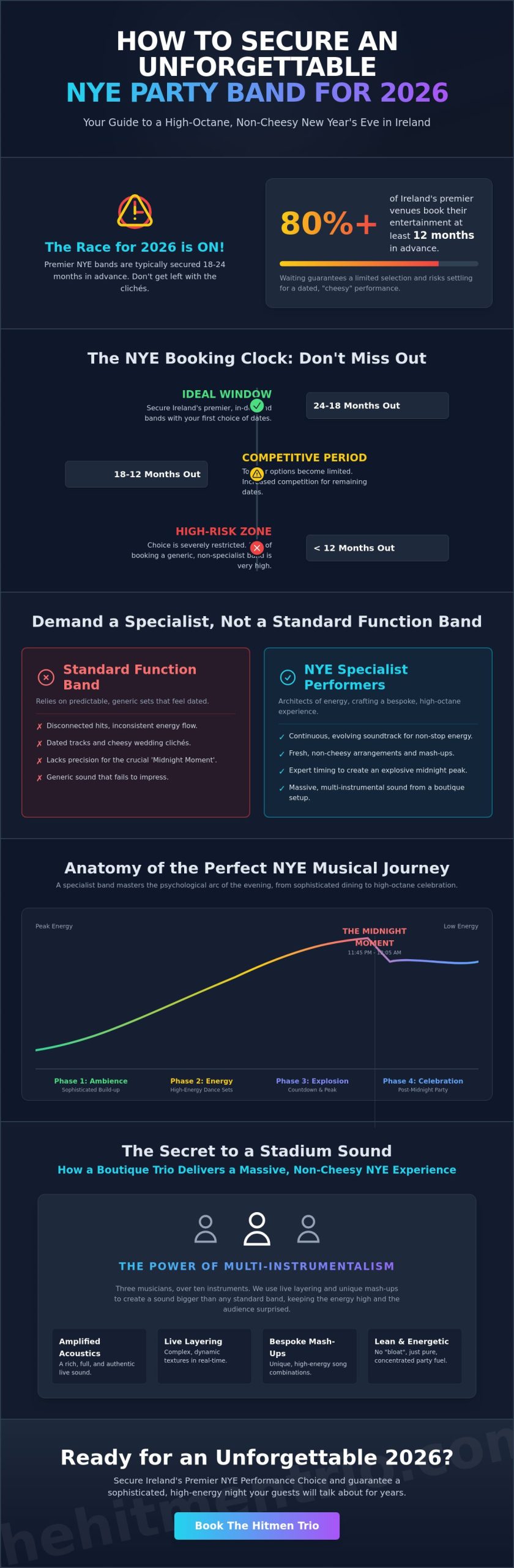 New Year's Eve Party Band Ireland: The Ultimate Guide to the Biggest Night of 2026