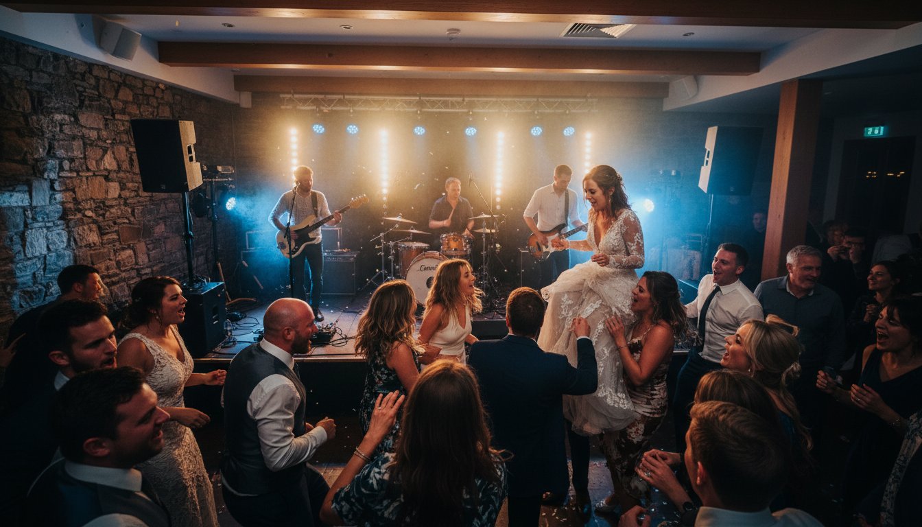 Read more about the article The Anatomy of a High Energy Wedding Reception: How to Keep the Floor Packed