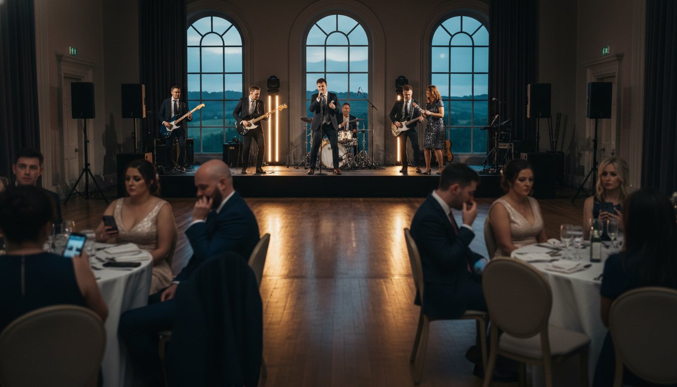 Read more about the article Wedding Band Red Flags: How to Spot a ‘Dud’ Before You Book