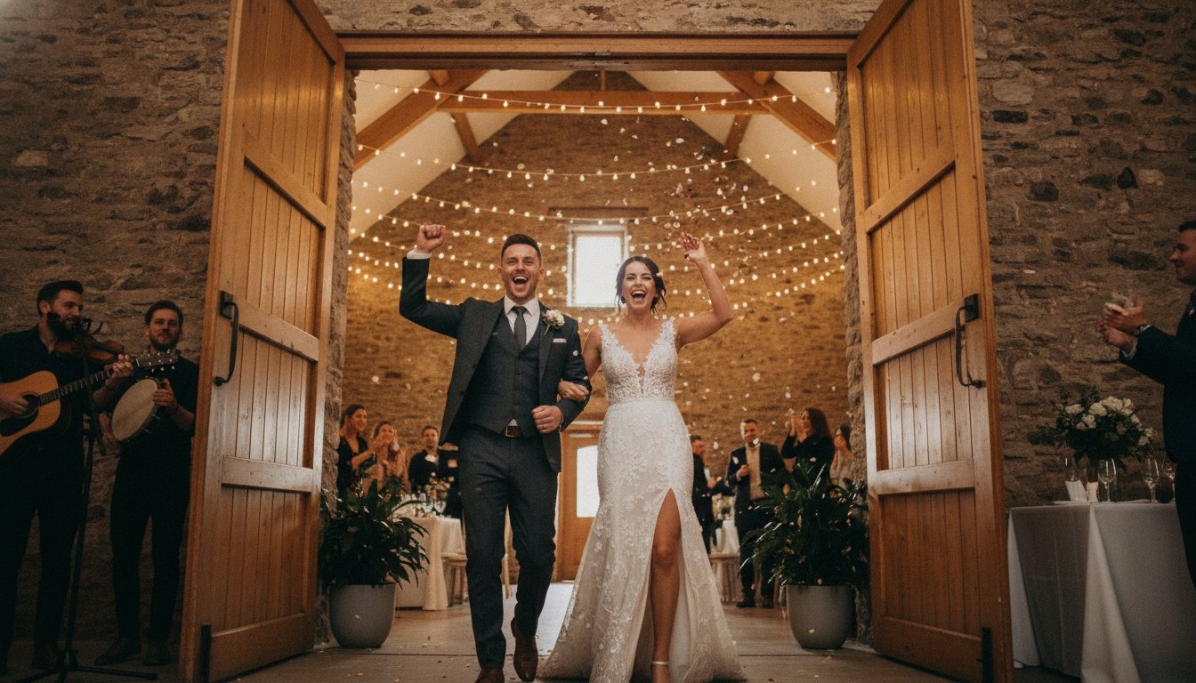 Read more about the article Unique Wedding Entrance Songs Ireland: 2026 Guide to a High-Energy Arrival