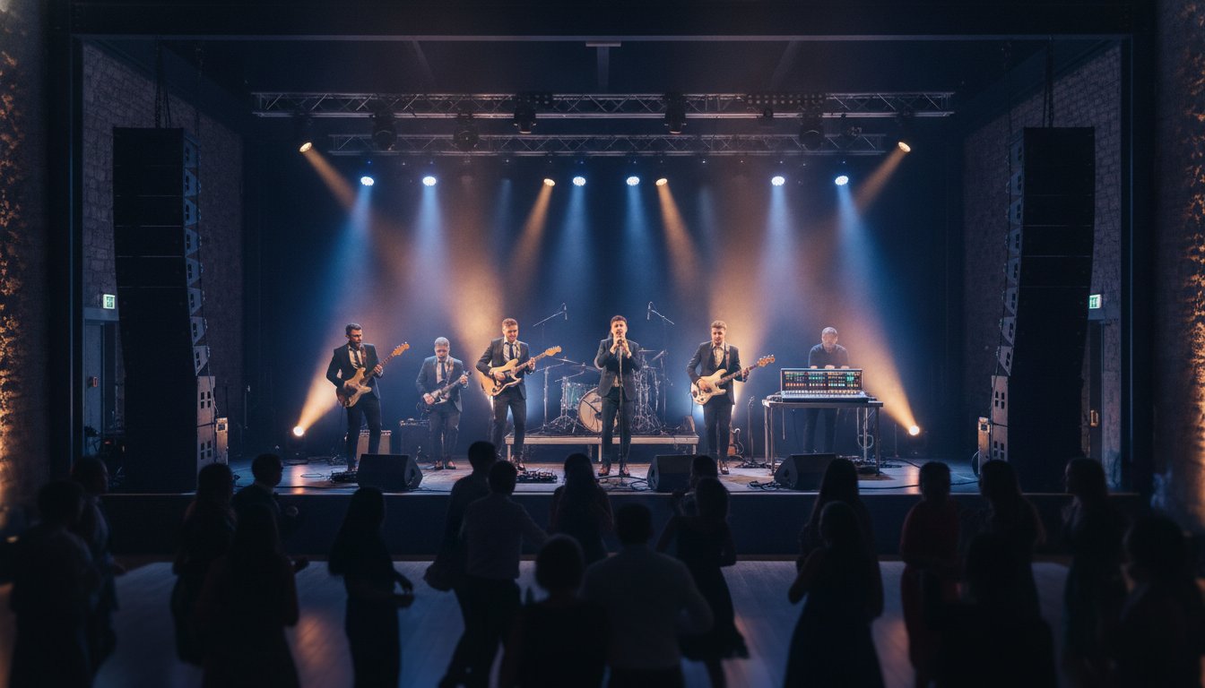 Read more about the article What to Ask Your Wedding Band About Sound and Lighting: The 2026 Technical Guide