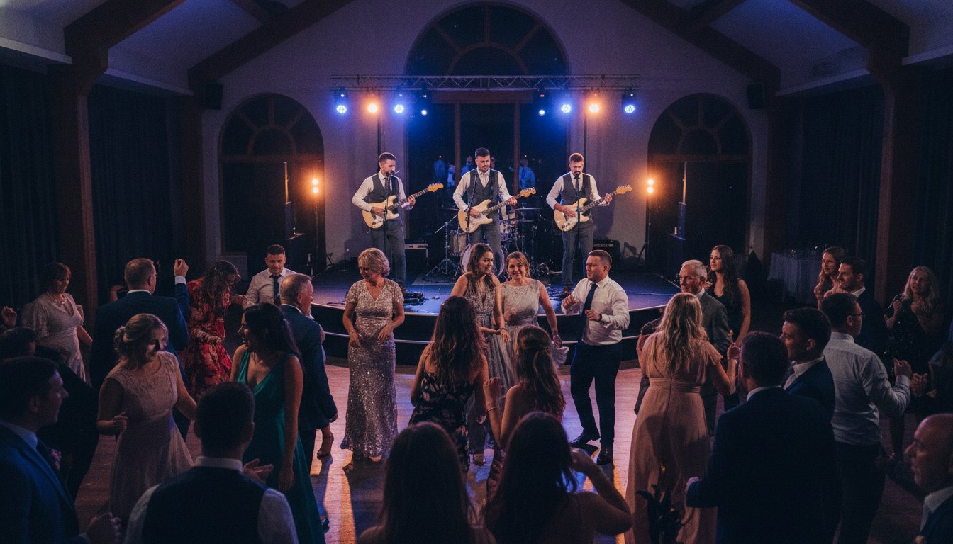 Read more about the article 57 Best Wedding Reception Songs for a Live Band in 2026: The Ultimate Setlist