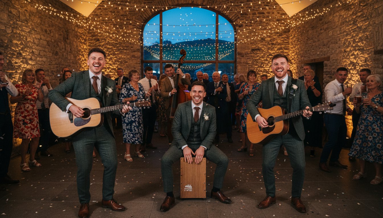 Read more about the article What is an Acoustic Wedding Band? The Ultimate Guide to High-Energy Unplugged Music