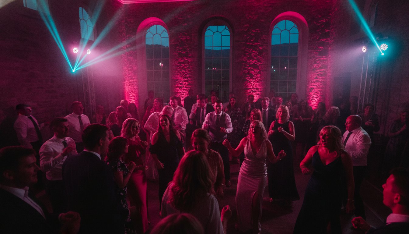 Read more about the article The Ultimate Wedding Afterparty Playlist 2026: Keep the Dancefloor Packed