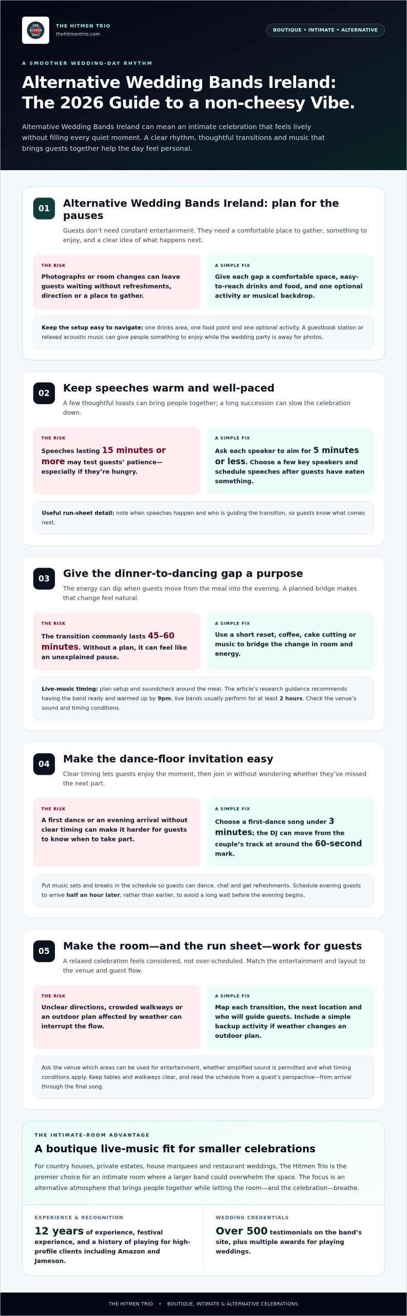 What if my guests are bored at my wedding? Keep the day engaging